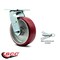 Service Caster 6 Inch Poly on Aluminum Swivel Caster with Roller Bearing and Swivel Lock SCC SCC-30CS620-PAR-BSL - alternate 2